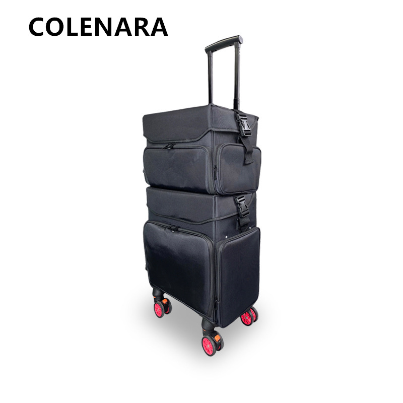 COLENARA Cosmetic Case Women's - Luggage ulasan dan harga