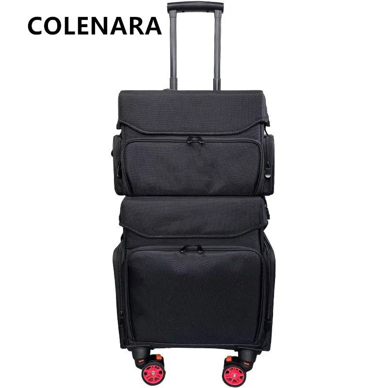 COLENARA Cosmetic Case Women's - Luggage ulasan dan harga