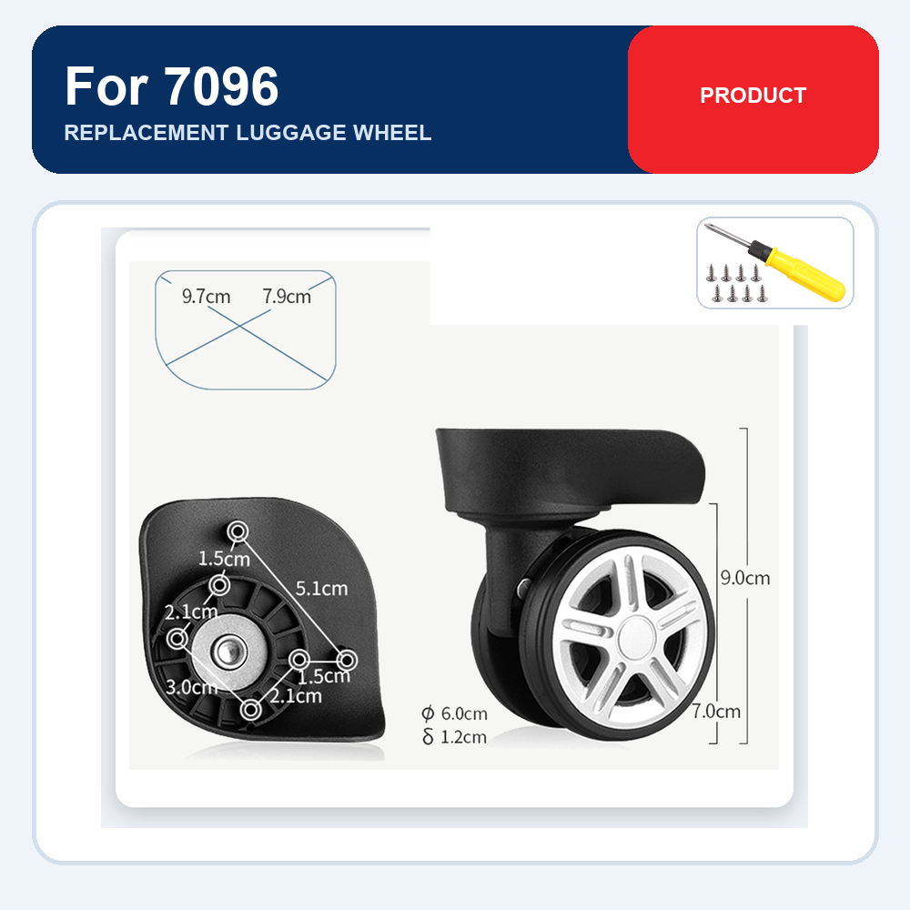 Replacement Luggage Wheel For  - Silent Replacement Luggage Wheels ulasan dan harga