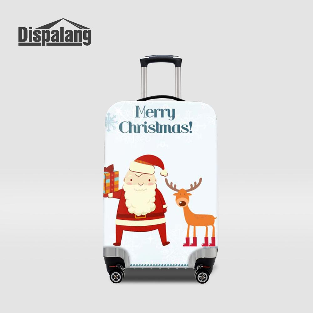 Christmas Santa Claus Luggage  - Waterproof Suitcase Cover Protector ulasan dan harga