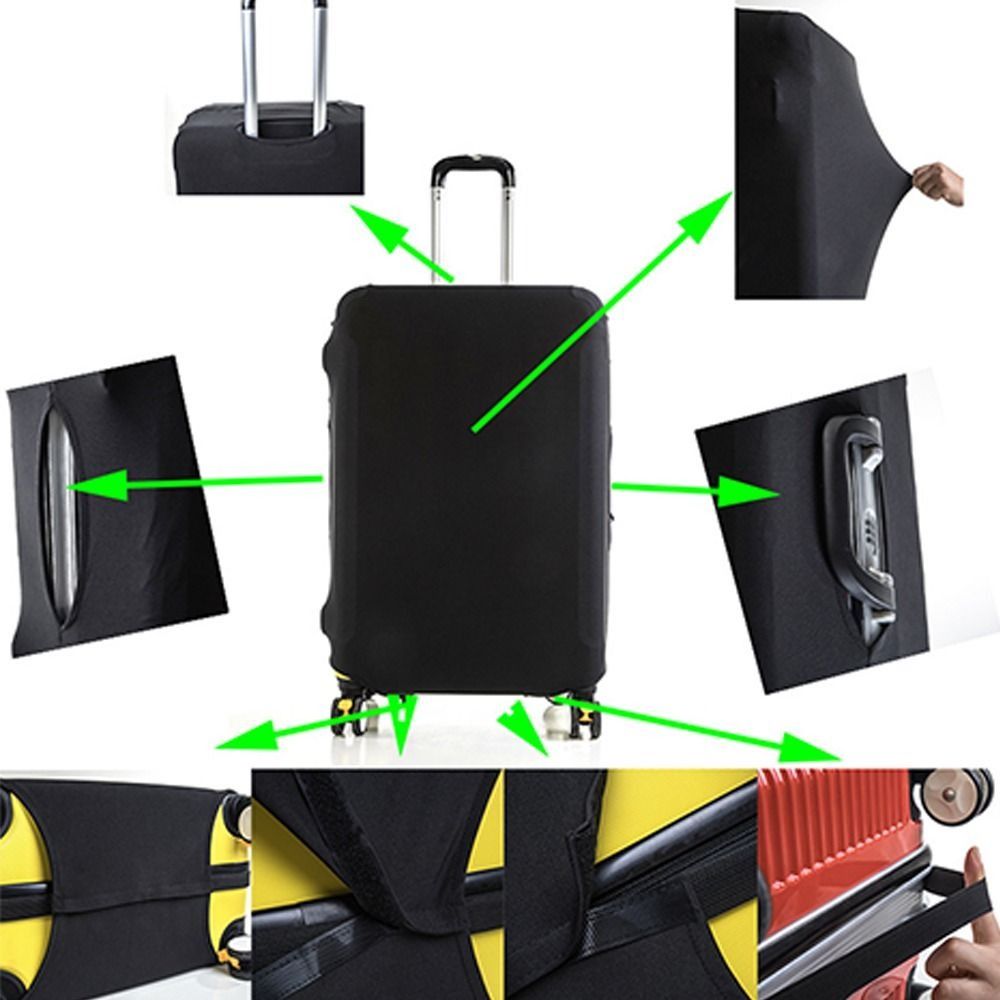 Durable Elastic Luggage Cover  - Waterproof Suitcase Cover Protector ulasan dan harga