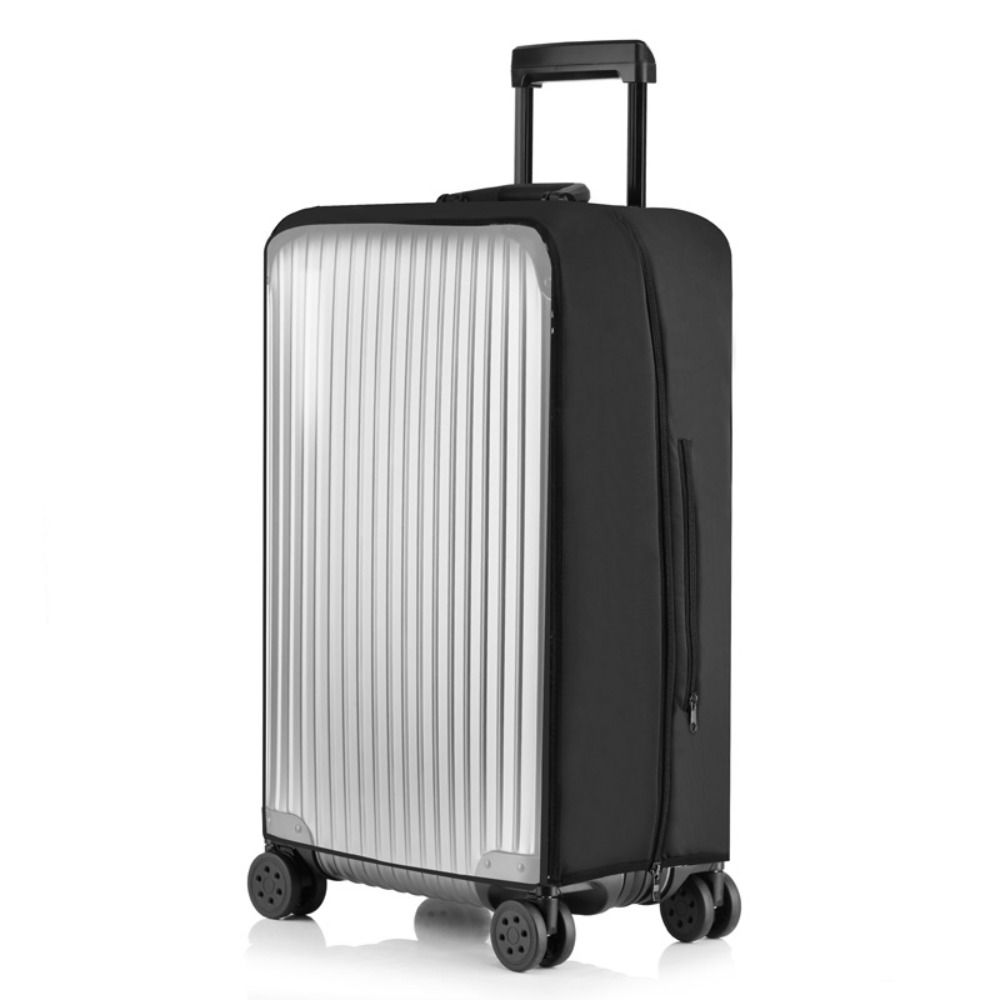 New PVC Transparent Suitcase C - Luggage Protective Cover Transparent ulasan dan harga