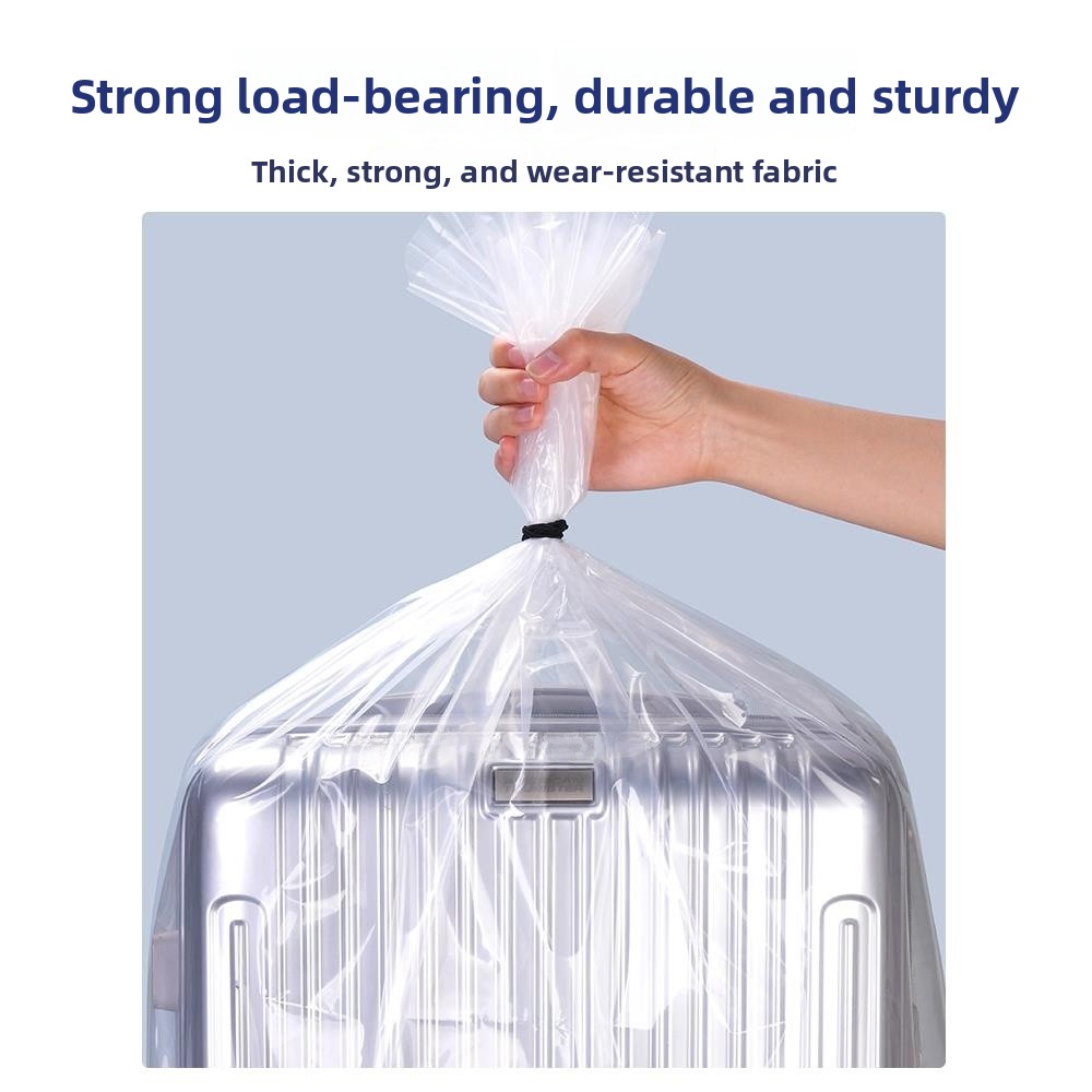 Disposable Thickened Plastic B - Waterproof Suitcase Cover Protector ulasan dan harga