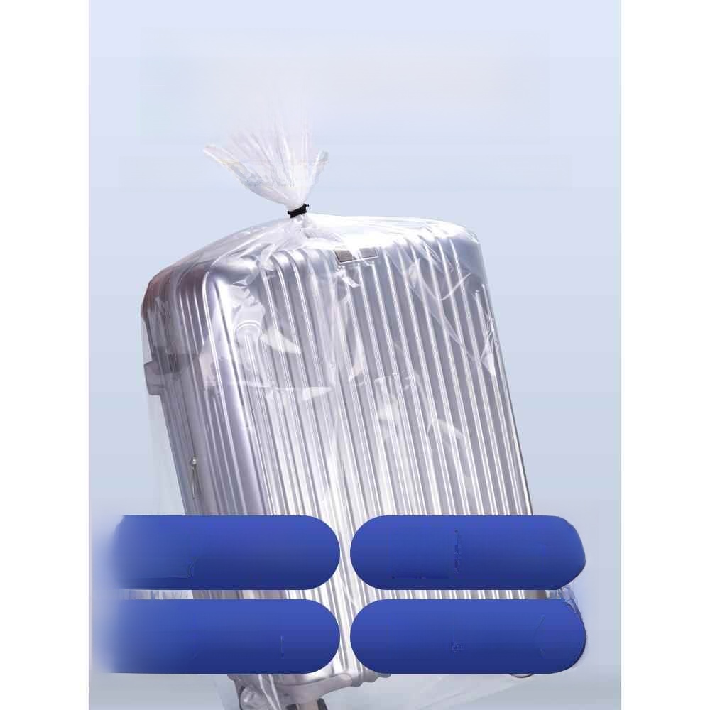 Disposable Thickened Plastic B - Waterproof Suitcase Cover Protector ulasan dan harga