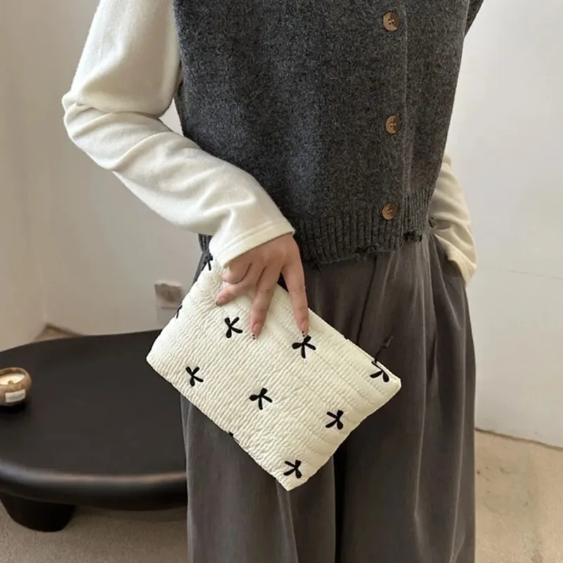 Cute Makeup Bag with Zipper La - Cosmetic Bags ulasan dan harga