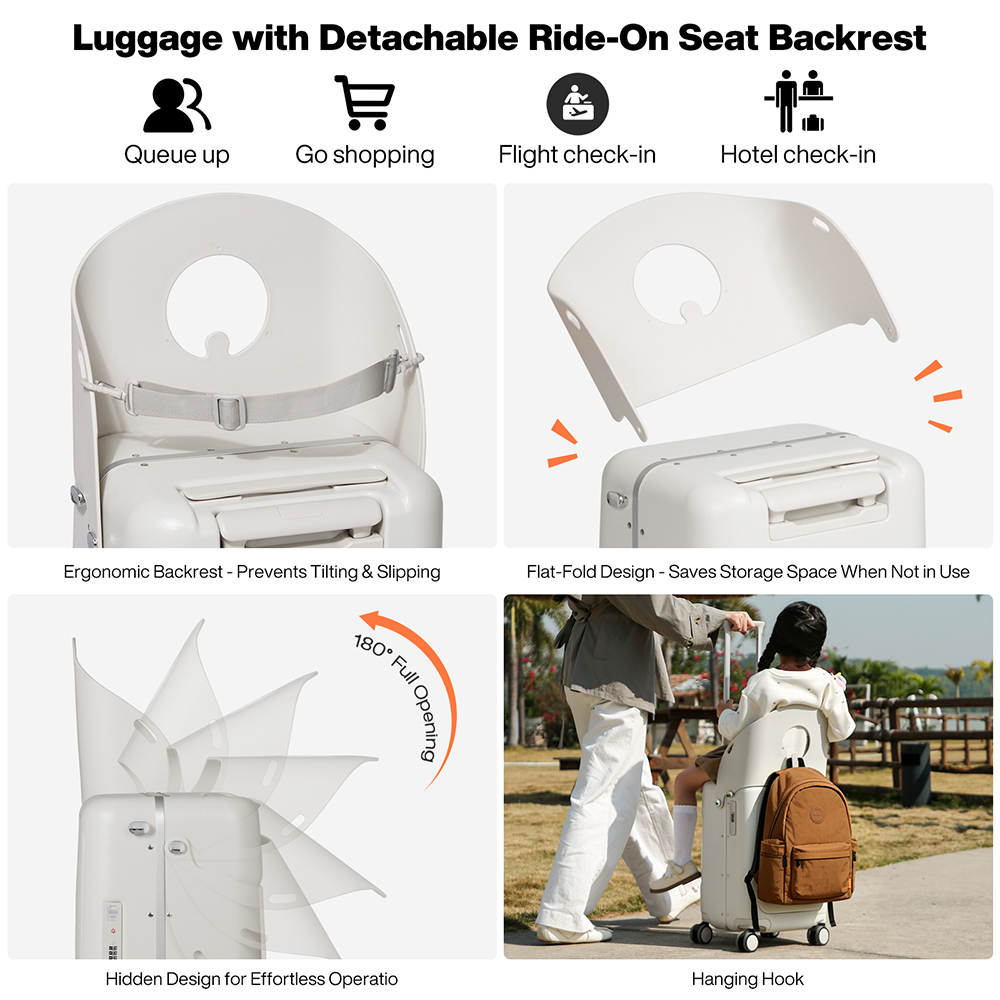 Mixi New Design 20 Inch Ride O - Foldable Rolling Luggage Bag ulasan dan harga