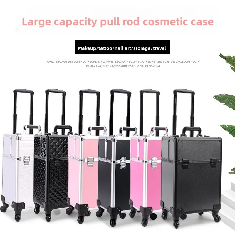 Rolling Cosmetic Luggage Organ - Luggage ulasan dan harga
