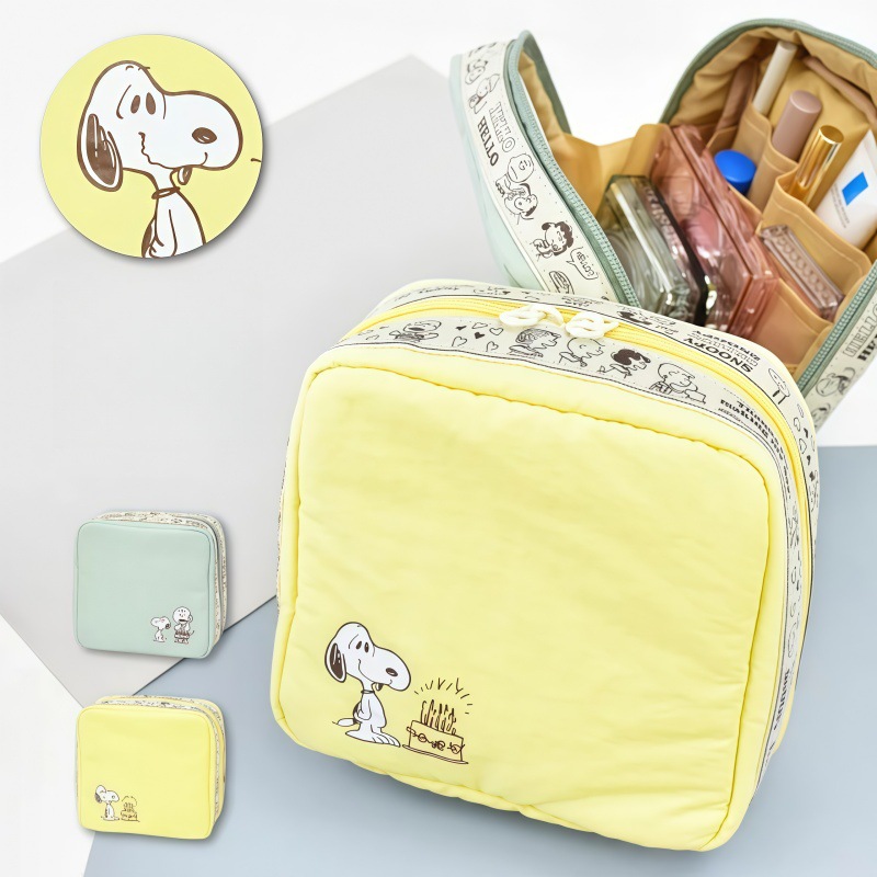 Anime Snoopys Series Square Co - Cosmetic Bags ulasan dan harga