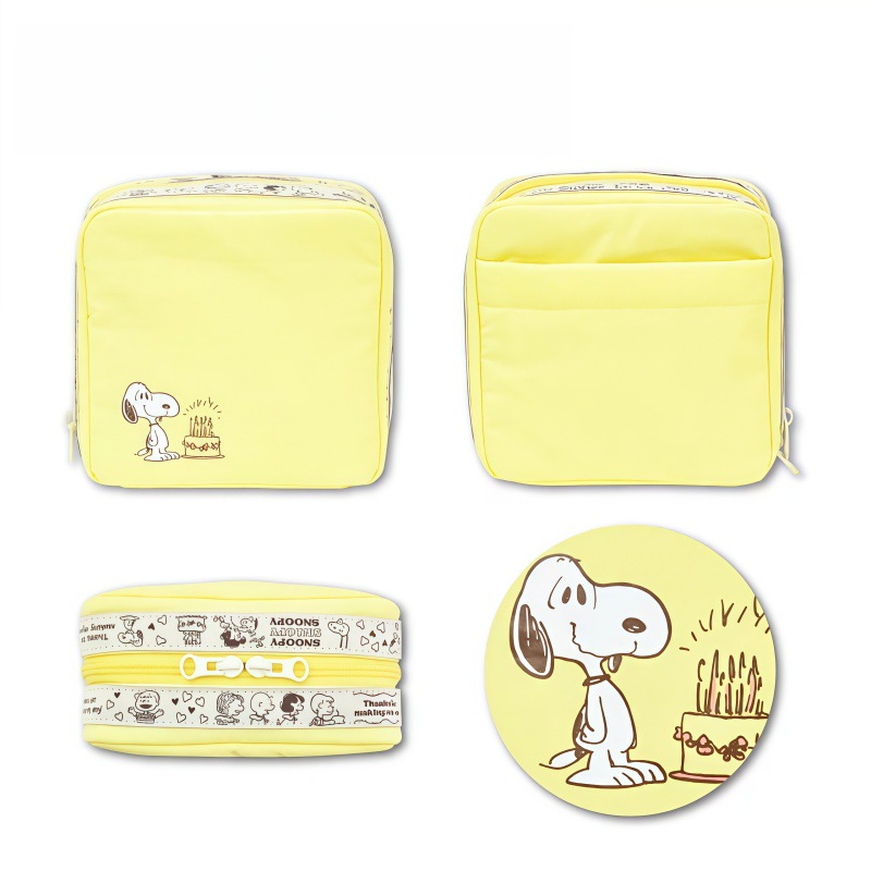 Anime Snoopys Series Square Co - Cosmetic Bags ulasan dan harga