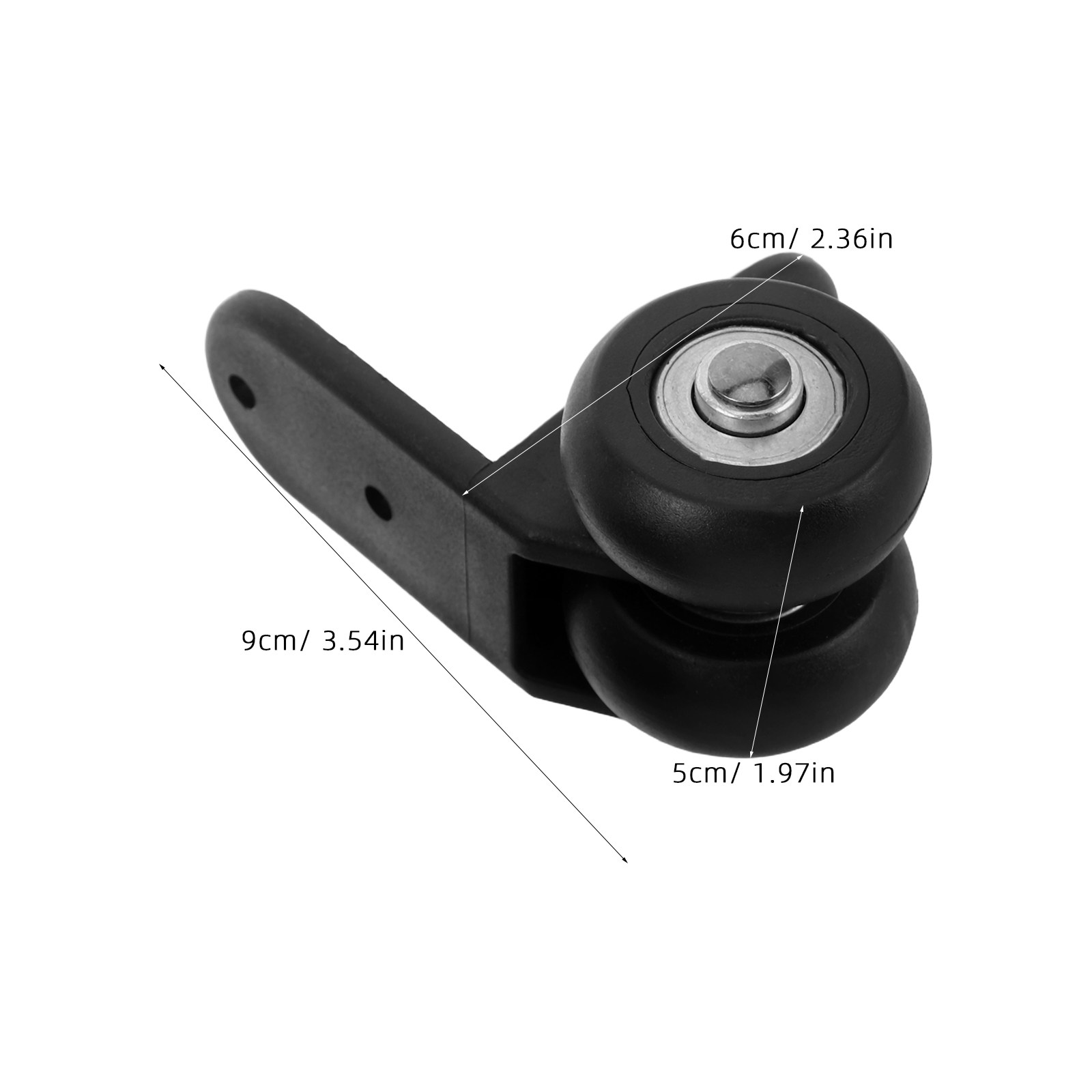 1Pair Stage Audio Cart Heavy D - Silent Replacement Luggage Wheels ulasan dan harga