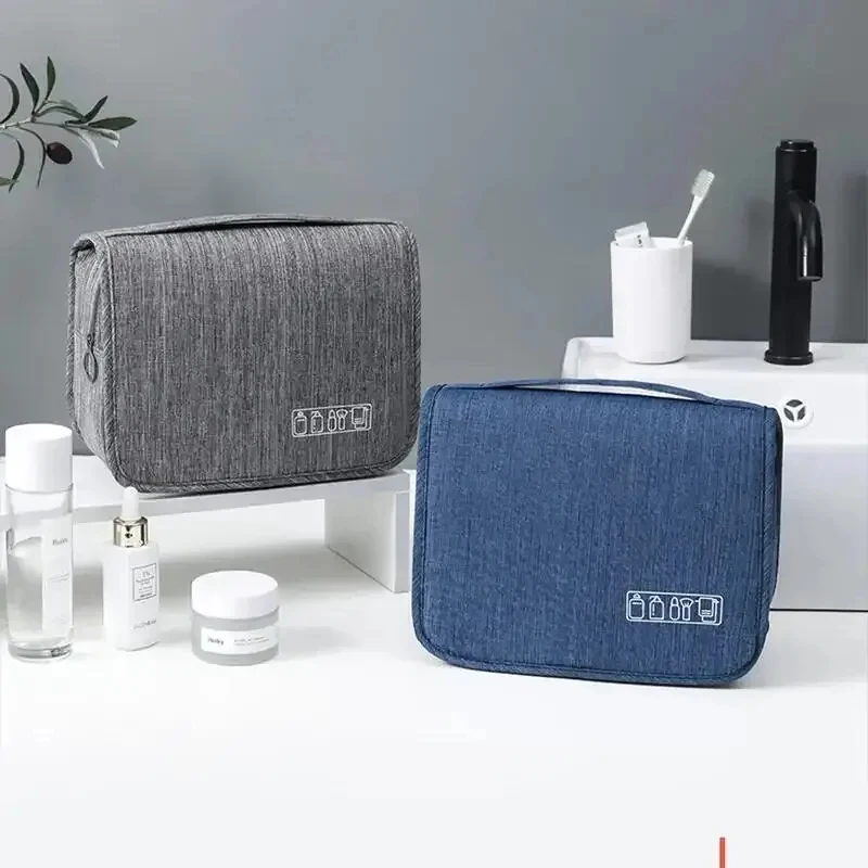 Waterproof Oxford Travel Wash  - Cosmetic Bags ulasan dan harga