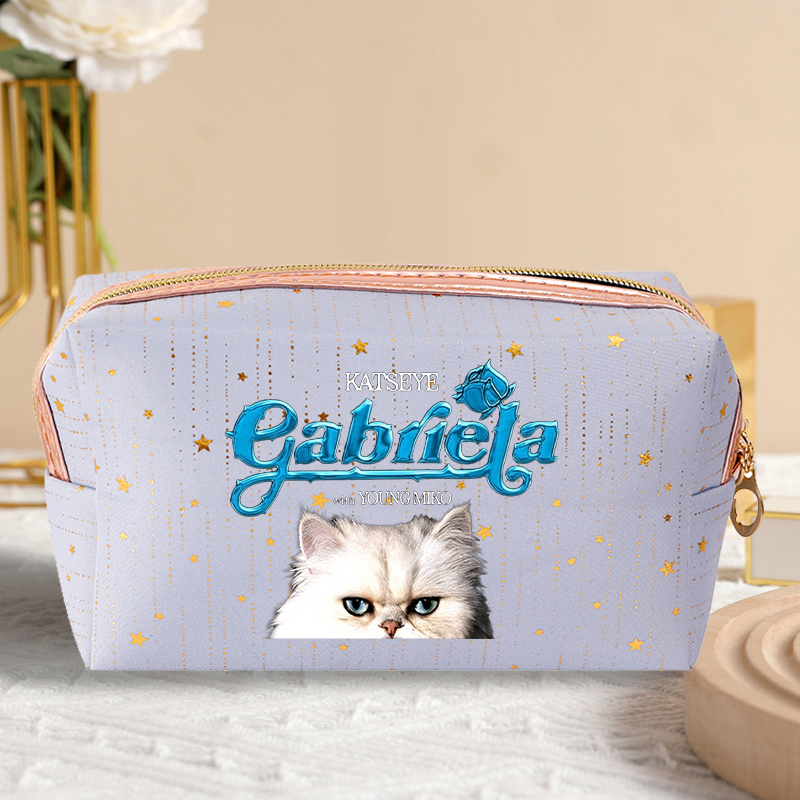 Fashion K POP K-KATSEYE Makeup - Cosmetic Bags ulasan dan harga